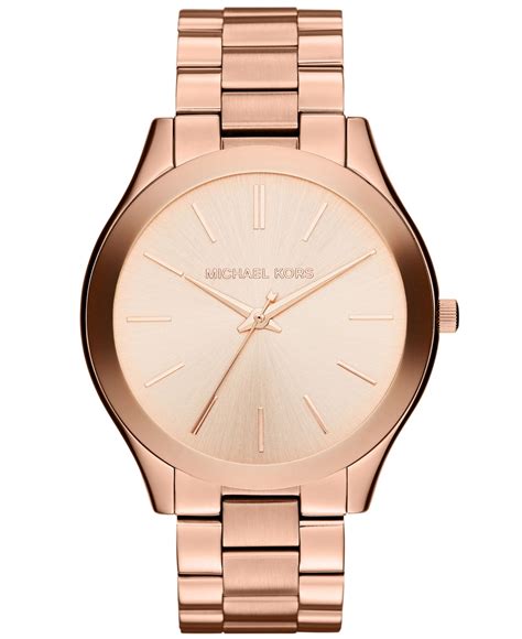 original michael kors damenuhr mk3197 slim|michael kors rose gold watch.